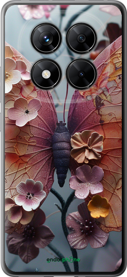Силиконовый чехол Fairy Butterfly для Xiaomi Poco X7 - 6048u-4011 изображение 
