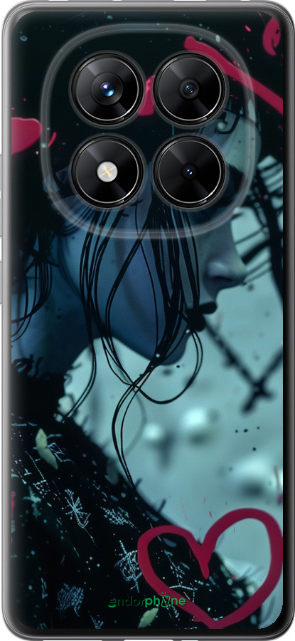 Силиконовый чехол XO Love v2 для Xiaomi Poco X7 - 6057u-4011 изображение 