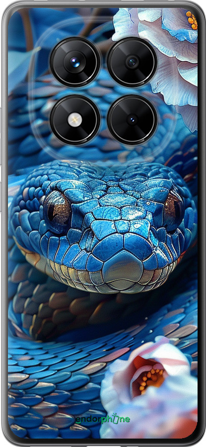 Силіконовий чехол Blue Snake для Xiaomi Poco X7 - 6079u-4011 изображение 