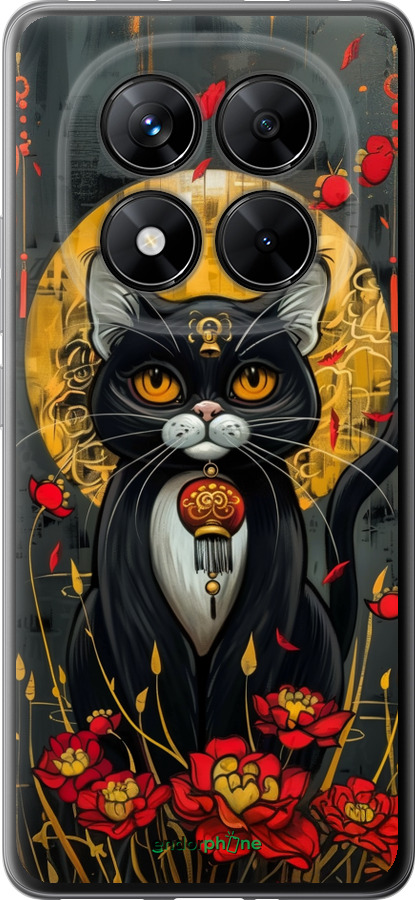 Силиконовый чехол China Cat для Xiaomi Poco X7 - 6134u-4011 изображение 