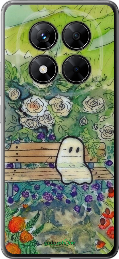 Силиконовый чехол Призрак 3 для Xiaomi Poco X7 - 6248u-4011 изображение 