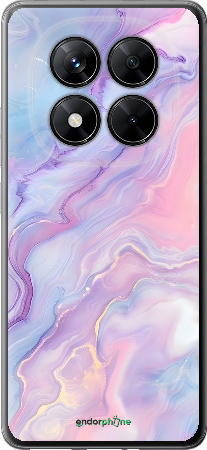Силиконовый чехол Нежный мрамор для Xiaomi Redmi Note 14 Pro 5G - 6310u-3928 изображение 