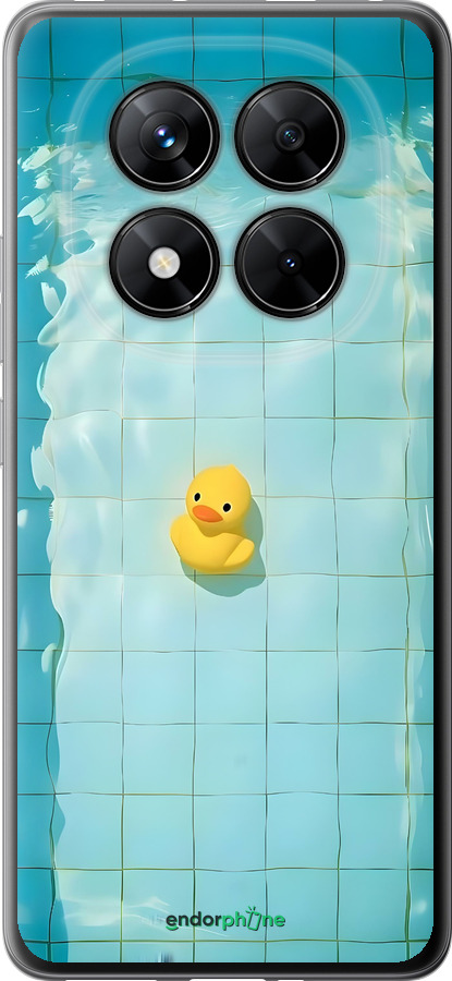 Силиконовый чехол Утенок для Xiaomi Poco X7 - 6323u-4011 изображение 