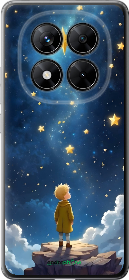 Силиконовый чехол Маленький принц для Xiaomi Poco X7 - 6326u-4011 изображение 