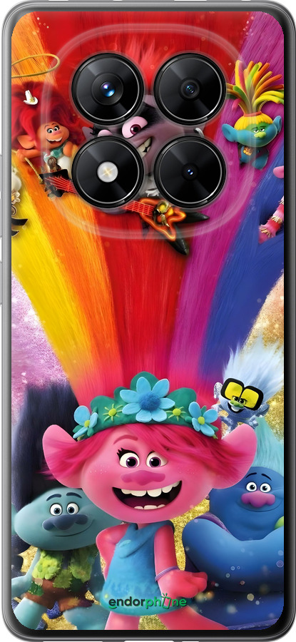Силиконовый чехол Троли для Xiaomi Poco X7 - 6343u-4011 изображение 