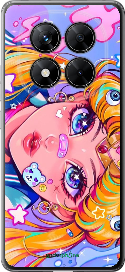 Силиконовый чехол Сейлор Мун 4 для Xiaomi Redmi Note 14 Pro 5G - 6353u-3928 изображение 