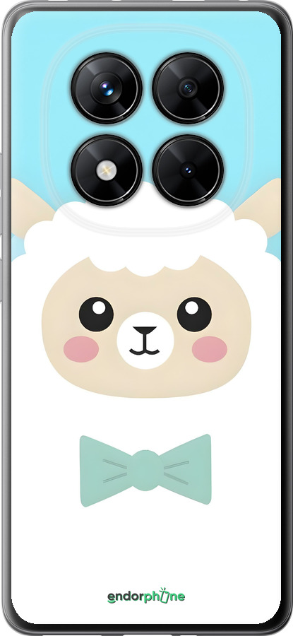 Силиконовый чехол Милый барашек для Xiaomi Poco X7 - 6355u-4011 изображение 