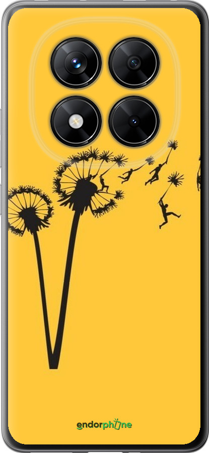 Силіконовий чехол Мінімалізм кульбаби для Xiaomi Poco X7 - 6449u-4011 изображение 