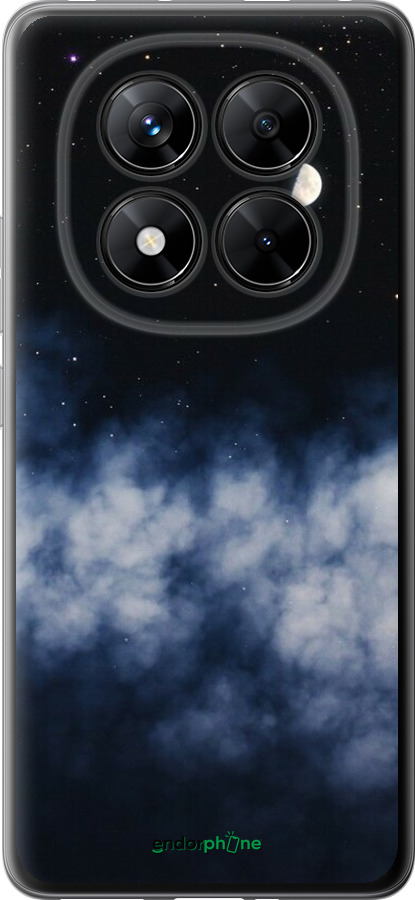Силиконовый чехол Ночное небо для Xiaomi Redmi Note 14 Pro 5G - 6450u-3928 изображение 