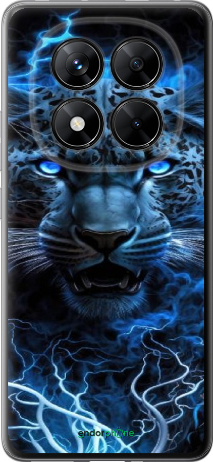 Силиконовый чехол Ледяной леопард для Xiaomi Poco X7 - 6460u-4011 изображение 