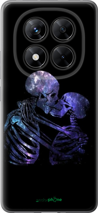 Силиконовый чехол С изображением скелета для Xiaomi Poco X7 - 6537u-4011 изображение 