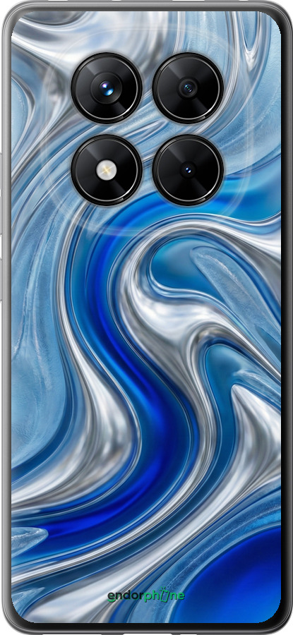 Силиконовый чехол Liquid Chrome для Xiaomi Poco X7 - 6781u-4011 изображение 