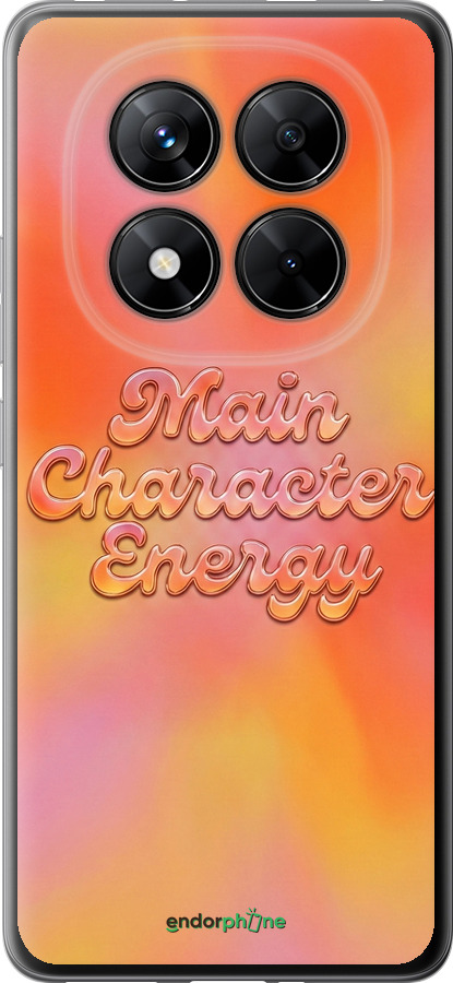 Силіконовий чехол Aura Gradient Main Character Energy Aesthetic Y2K для Xiaomi Redmi Note 14 Pro+ 5G - 6783u-3885 изображение 