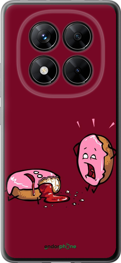 Силиконовый чехол Печенье для Xiaomi Redmi Note 14 Pro 5G - 911u-3928 изображение 