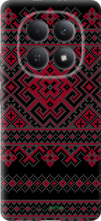 Силіконовий чехол Вишиванка 52 для Xiaomi Redmi Note 15 4G - 1763u-4215 изображение 