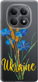 Силіконовий чехол Ukraine v2 для Xiaomi Redmi Note 15 4G - 5445u-4215 изображение 