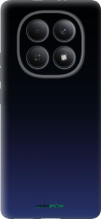 Силіконовий чехол Градієнт у темно-синьому стилі для Xiaomi Redmi Note 15 4G - 6542u-4215 изображение 