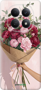 Силиконовый чехол Пионы 1 для Xiaomi Redmi Note 15 4G - 6705u-4215 изображение 