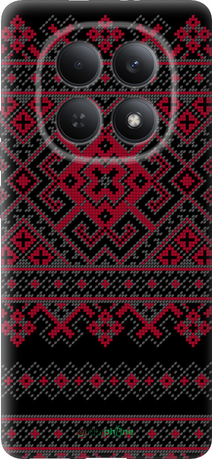 Силіконовий чехол Вишиванка 52 для Xiaomi Redmi Note 15 4G - 1763u-4215 изображение 