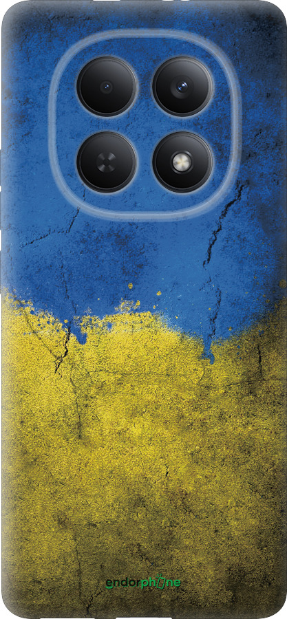 Силиконовый чехол Флаг Украины 2 для Xiaomi Redmi Note 15 4G - 401u-4215 изображение 