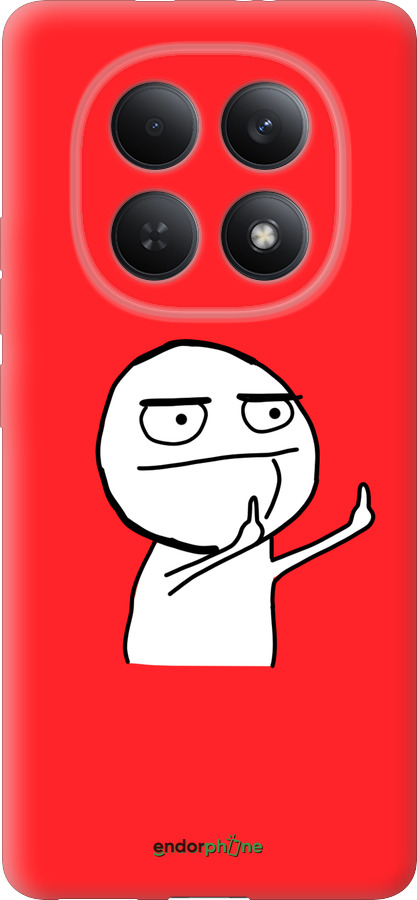 Силиконовый чехол Мем для Xiaomi Redmi Note 15 4G - 4578u-4215 изображение 