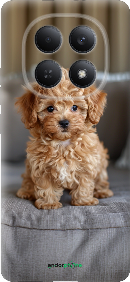 Силиконовый чехол Mini-maltipoo для Xiaomi Redmi Note 15 4G - 6158u-4215 изображение 