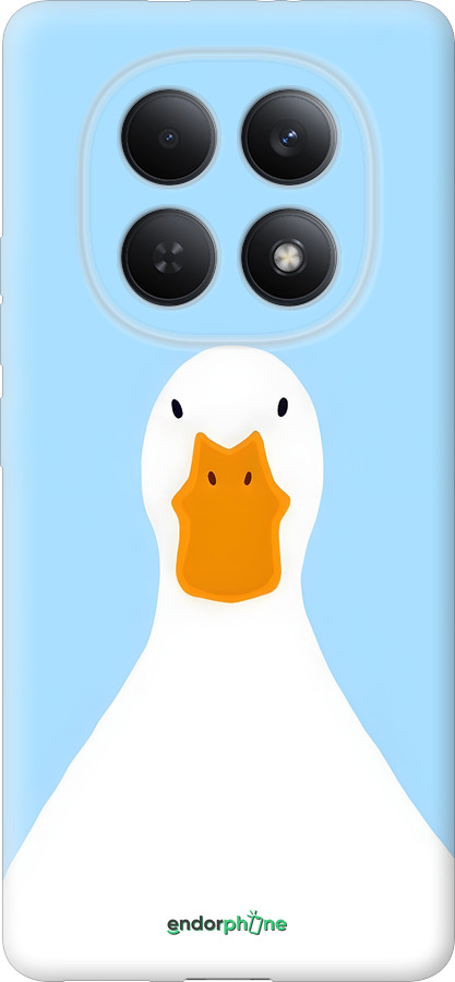 Силіконовий чехол Гусак для Xiaomi Redmi Note 15 4G - 6350u-4215 изображение 