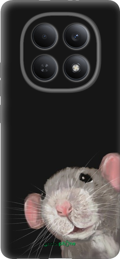 Силиконовый чехол The Peeking Rat для Xiaomi Redmi Note 15 4G - 6442u-4215 изображение 