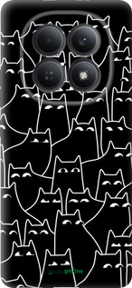 Силіконовий чехол Із зображенням кішок для Xiaomi Redmi Note 15 5G - 6470u-4155 изображение 