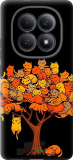 Силиконовый чехол Дерево и котики для Xiaomi Redmi Note 15 5G - 6516u-4155 изображение 