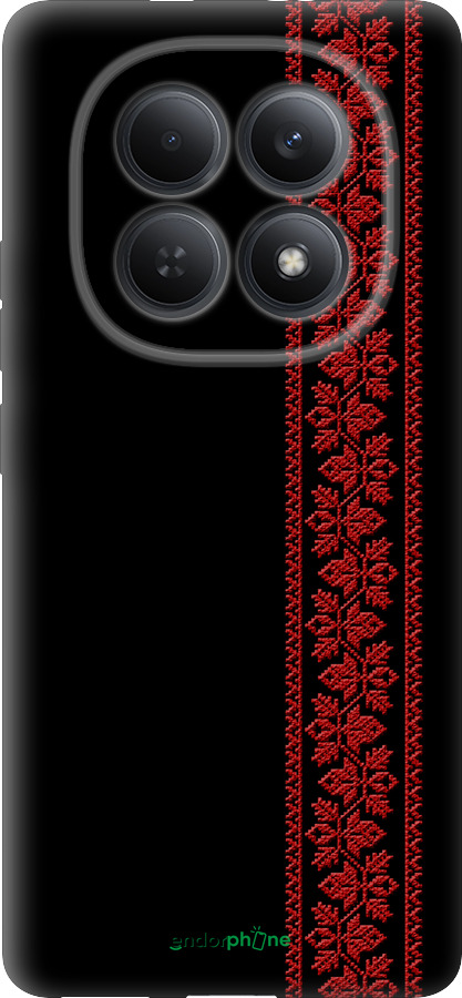 Силиконовый чехол Вышиванка 53 для Xiaomi Redmi Note 15 5G - 2041u-4155 изображение 