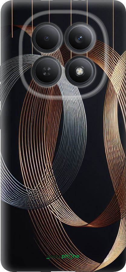 Силіконовий чехол Симфонія для Xiaomi Redmi Note 15 5G - 5835u-4155 изображение 