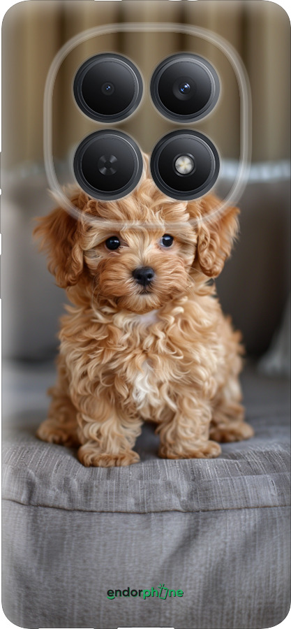 Силиконовый чехол Mini-maltipoo для Xiaomi Redmi Note 15 5G - 6158u-4155 изображение 