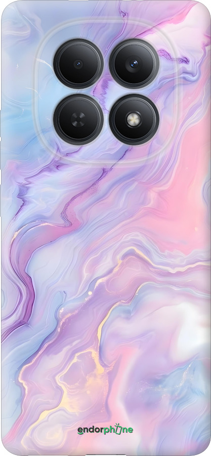 Силиконовый чехол Нежный мрамор для Xiaomi Redmi Note 15 5G - 6310u-4155 изображение 