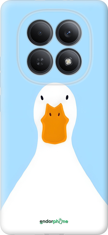 Силиконовый чехол Гусь для Xiaomi Redmi Note 15 5G - 6350u-4155 изображение 