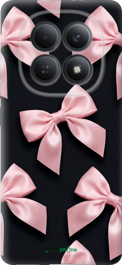 Силіконовий чехол Coquette Ribbons Dark Coquette для Xiaomi Redmi Note 15 5G - 6767u-4155 изображение 