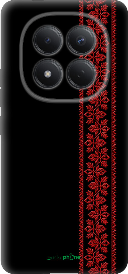Силиконовый чехол Вышиванка 53 для Xiaomi Redmi Note 15 Pro 4G - 2041u-4211 изображение 