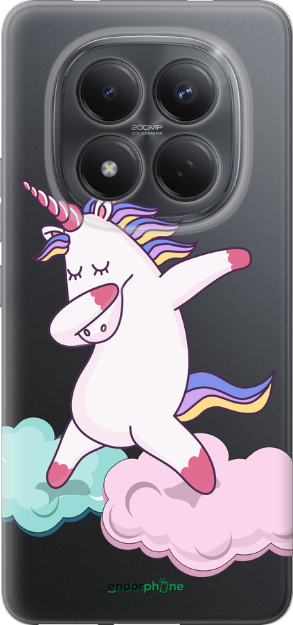 Силіконовий чехол Єдиноріг для Xiaomi Redmi Note 15 Pro 4G - 4702u-4211 изображение 