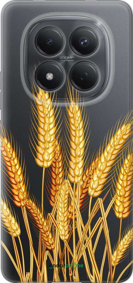 Силіконовий чехол Колоски пшениці для Xiaomi Redmi Note 15 Pro 4G - 5866u-4211 изображение 