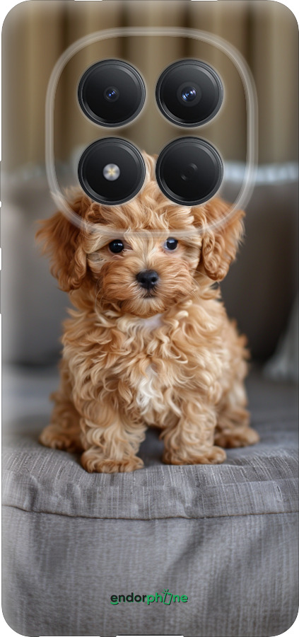 Силіконовий чехол Mini-maltipoo для Xiaomi Redmi Note 15 Pro 4G - 6158u-4211 изображение 