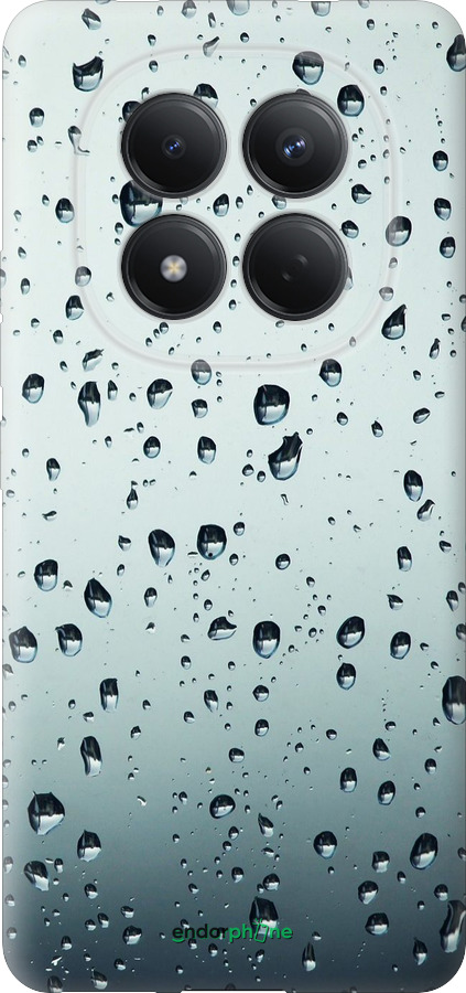 Силиконовый чехол Стекло в каплях для Xiaomi Redmi Note 15 Pro 4G - 848u-4211 изображение 