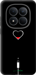 Силиконовый чехол Подзарядка сердца для Xiaomi Redmi Note 15 Pro 5G - 4274u-4154 изображение 