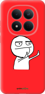 Силіконовий чехол Мем для Xiaomi Redmi Note 15 Pro 5G - 4578u-4154 изображение 