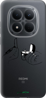 Силіконовий чехол Пропозиція для Xiaomi Redmi Note 15 Pro 5G - 4898u-4154 изображение 