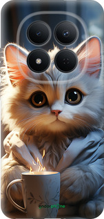 Силиконовый чехол White cat для Xiaomi Redmi Note 15 Pro 5G - 5646u-4154 изображение 