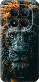 Силиконовый чехол Лев в сумерках для Xiaomi Redmi Note 15 Pro 5G - 6154u-4154 изображение 
