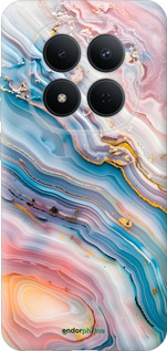 Силіконовий чехол Мрамор красивый для Xiaomi Redmi Note 15 Pro 5G - 6376u-4154 изображение 