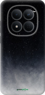 Силіконовий чехол Голубые облака, Голубая луна для Xiaomi Redmi Note 15 Pro 5G - 6396u-4154 изображение 