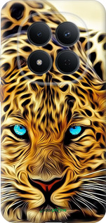 Силиконовый чехол Леопард для Xiaomi Redmi Note 15 Pro 5G - 6611u-4154 изображение 