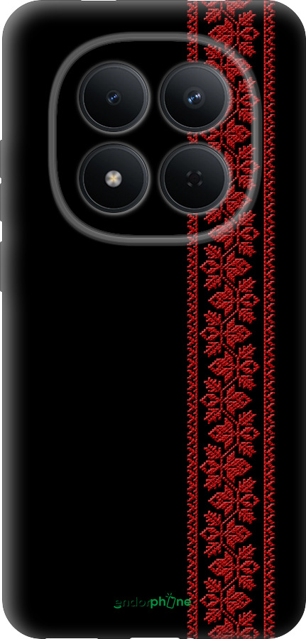 Силіконовий чехол Вишиванка 53 для Xiaomi Redmi Note 15 Pro 5G - 2041u-4154 изображение 